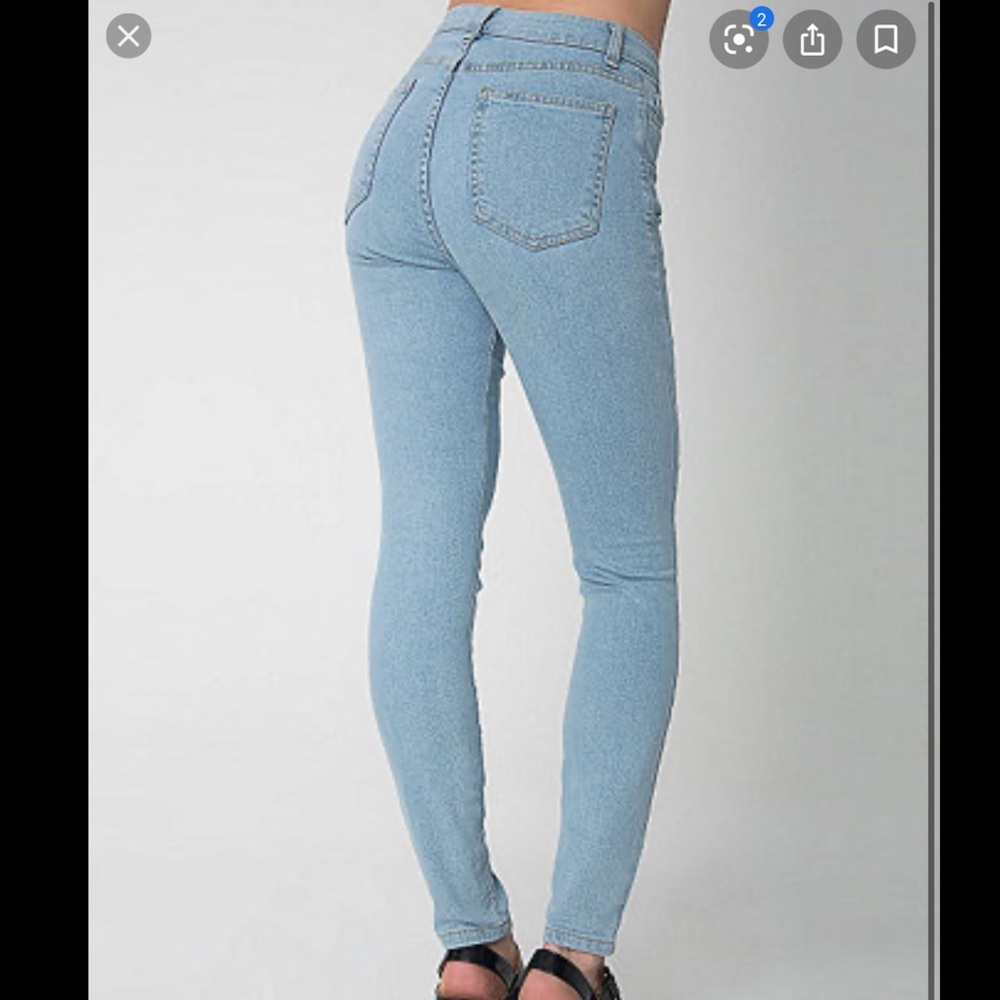 Pencil Jean Light wash